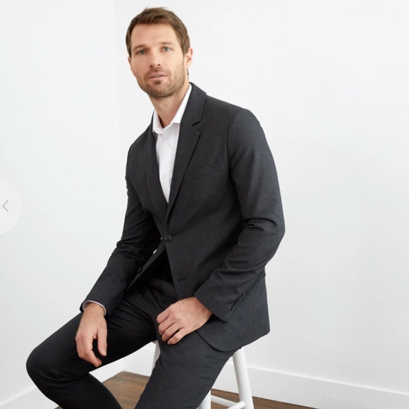 Bluffworks Gramercy Gotham Grey Blazer - Picture 1 of 13